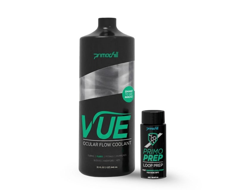 PrimoChill Vue - Computer WaterCooling Coolant, Visual Flow, Solid/Non-Transparent, Full Protection, PrimoPrep Included, Proudly Made in The USA - Sterling Silver - Image 1